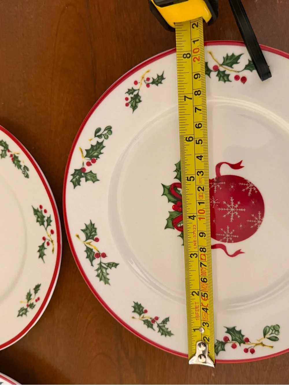 Traditions by Christopher Radko salad plates